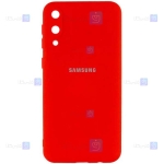قاب سیلیکونی Samsung Galaxy A02 مدل محافظ لنز دار