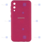 قاب سیلیکونی Samsung Galaxy A02 مدل محافظ لنز دار