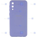 قاب سیلیکونی Samsung Galaxy A02 مدل محافظ لنز دار