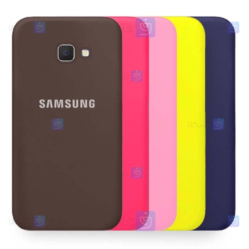 قاب سیلیکونی Samsung Galaxy J7 Prime مدل محافظ لنز دار