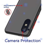 کاور پشت مات Xiaomi Redmi 9A Sport مدل محافظ لنزدار