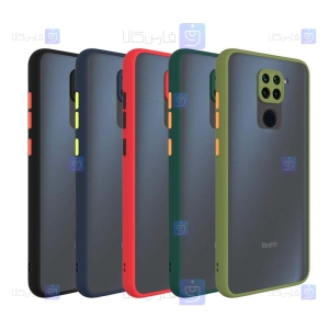 قاب پشت مات Xiaomi Redmi Note 9 مدل محافظ لنزدار