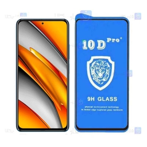 گلس فول Xiaomi Poco F3 مدل 10D Pro