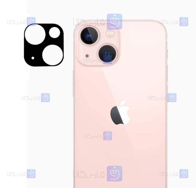 محافظ لنز دوربین Apple iPhone 13 Mini مدل فلزی