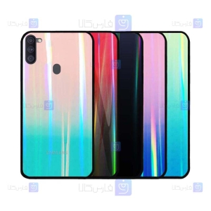 قاب لیزری Samsung Galaxy A11 مدل رنگین کمانی