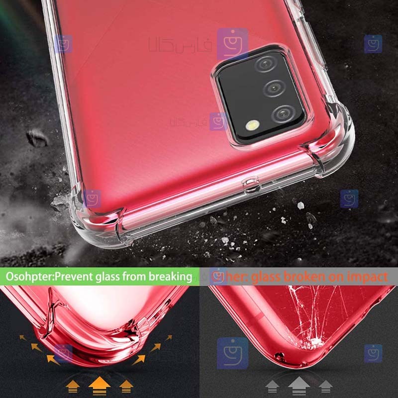قاب ژله ای Samsung Galaxy A03s مدل کپسول دار