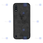 قاب پارچه ای Samsung Galaxy A01 مدل گوزنی