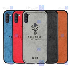 قاب پارچه ای Samsung Galaxy A11 مدل گوزنی