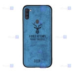 قاب پارچه ای Samsung Galaxy A11 مدل گوزنی