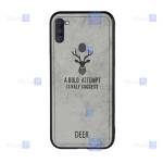 قاب پارچه ای Samsung Galaxy A11 مدل گوزنی