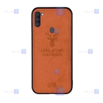 قاب پارچه ای Samsung Galaxy A11 مدل گوزنی