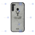 قاب پارچه ای Samsung Galaxy A21 مدل گوزنی