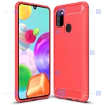 قاب ژله ای Samsung Galaxy A21s مدل فیبر کربنی