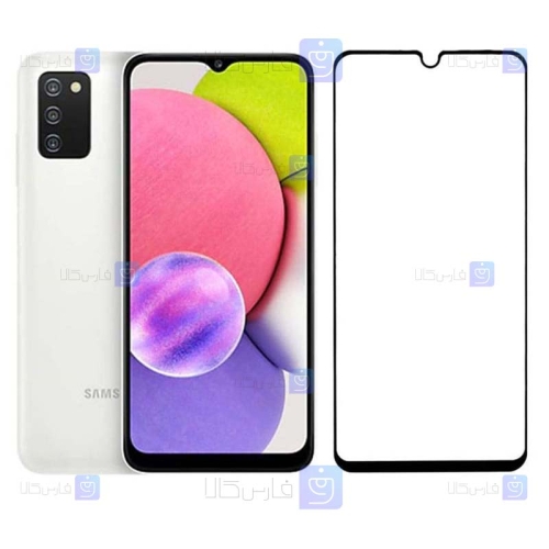 گلس Samsung Galaxy A03s مدل تمام صفحه