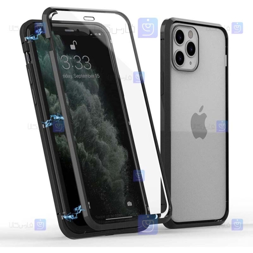 قاب مگنتی اپل Apple iphone 12 Pro مدل پشت و رو گلس