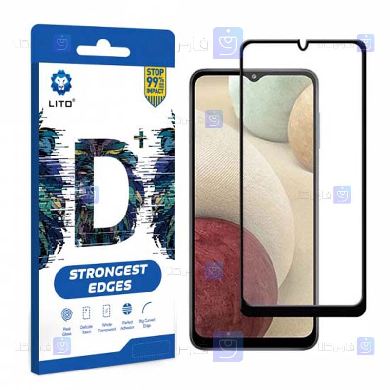 محافظ صفحه لیتو Samsung Galaxy A12 مدل D+ Dustproof