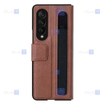 کیف چرمی نیلکین Samsung Galaxy Z Fold 3 مدل Aoge Leather