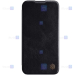 کیف چرمی نیلکین Apple iPhone 13 Mini مدل Qin Pro