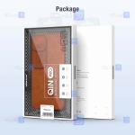 کیف چرمی نیلکین Apple iPhone 13 Mini مدل Qin Pro