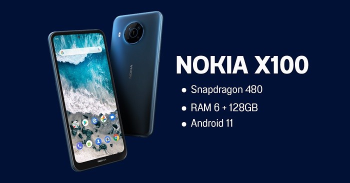 گوشی Nokia X100 با 6 گیگ رم و ظرفیت 128 گیگابایت