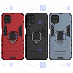 قاب ضد ضربه انگشتی Samsung Galaxy A12 مدل Iron Man
