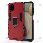 قاب ضد ضربه انگشتی Samsung Galaxy A12 مدل Iron Man