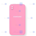 قاب سیلیکونی Samsung Galaxy A01 Core مدل محافظ لنز دار