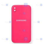 قاب سیلیکونی Samsung Galaxy A01 Core مدل محافظ لنز دار