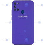 قاب سیلیکونی Samsung Galaxy A21s مدل محافظ لنز دار