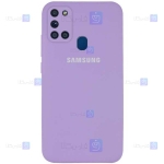 قاب سیلیکونی Samsung Galaxy A21s مدل محافظ لنز دار