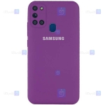 قاب سیلیکونی Samsung Galaxy A21s مدل محافظ لنز دار