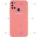 قاب سیلیکونی Samsung Galaxy A21s مدل محافظ لنز دار