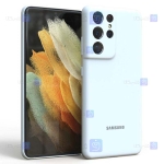 قاب سیلیکونی Samsung Galaxy S21 Ultra مدل محافظ لنز دار