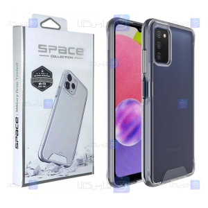 قاب شیشه ای – ژله ای Samsung Galaxy A03s مدل Space Collection