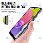 قاب شیشه ای – ژله ای Samsung Galaxy A03s مدل Space Collection