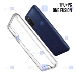 قاب شیشه ای – ژله ای Samsung Galaxy A03s مدل Space Collection