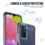 قاب شیشه ای – ژله ای Samsung Galaxy A03s مدل Space Collection