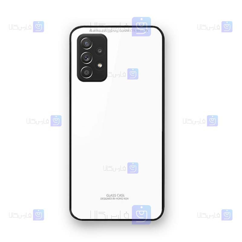 Tempered Glass Back Case For Samsung Galaxy A32 4G