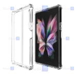 قاب کپسول دار Samsung Galaxy Z Fold 3 5G مدل شیشه ای - ژله ای