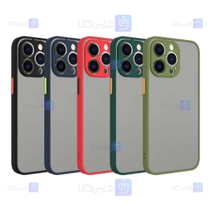 کاور پشت مات Apple iPhone 13 Pro Max مدل محافظ لنزدار