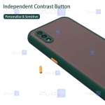 کاور پشت مات Samsung Galaxy A01 مدل محافظ لنزدار