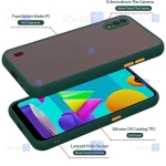 کاور پشت مات Samsung Galaxy A01 مدل محافظ لنزدار