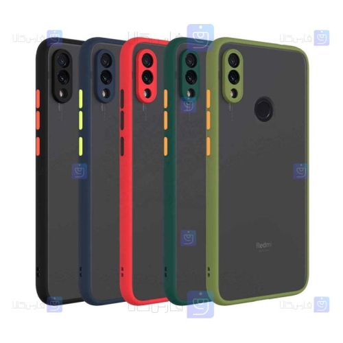 کاور پشت مات Samsung Galaxy A20 مدل محافظ لنزدار