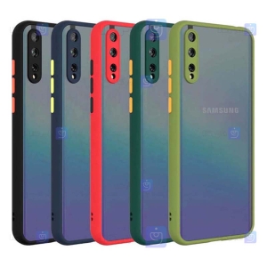 کاور پشت مات Samsung Galaxy A70 مدل محافظ لنزدار