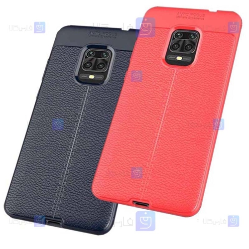 قاب ژله ای طرح چرم Xiaomi Redmi Note 10 Lite مدل Auto Focus