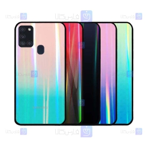 قاب لیزری Samsung Galaxy A21s مدل رنگین کمانی
