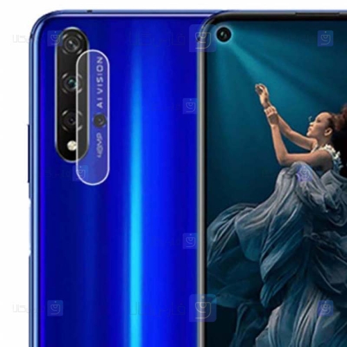 محافظ لنز Huawei Nova 5T مدل شیشه ای