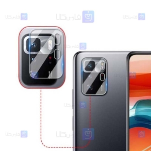 محافظ لنز Xiaomi Poco X3 GT مدل شیشه ای