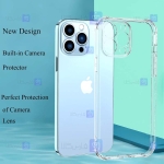 قاب کپسولی Apple iPhone 13 Pro مدل ژله ای محافظ لنز دار