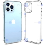 قاب کپسولی Apple iPhone 13 Pro مدل ژله ای محافظ لنز دار